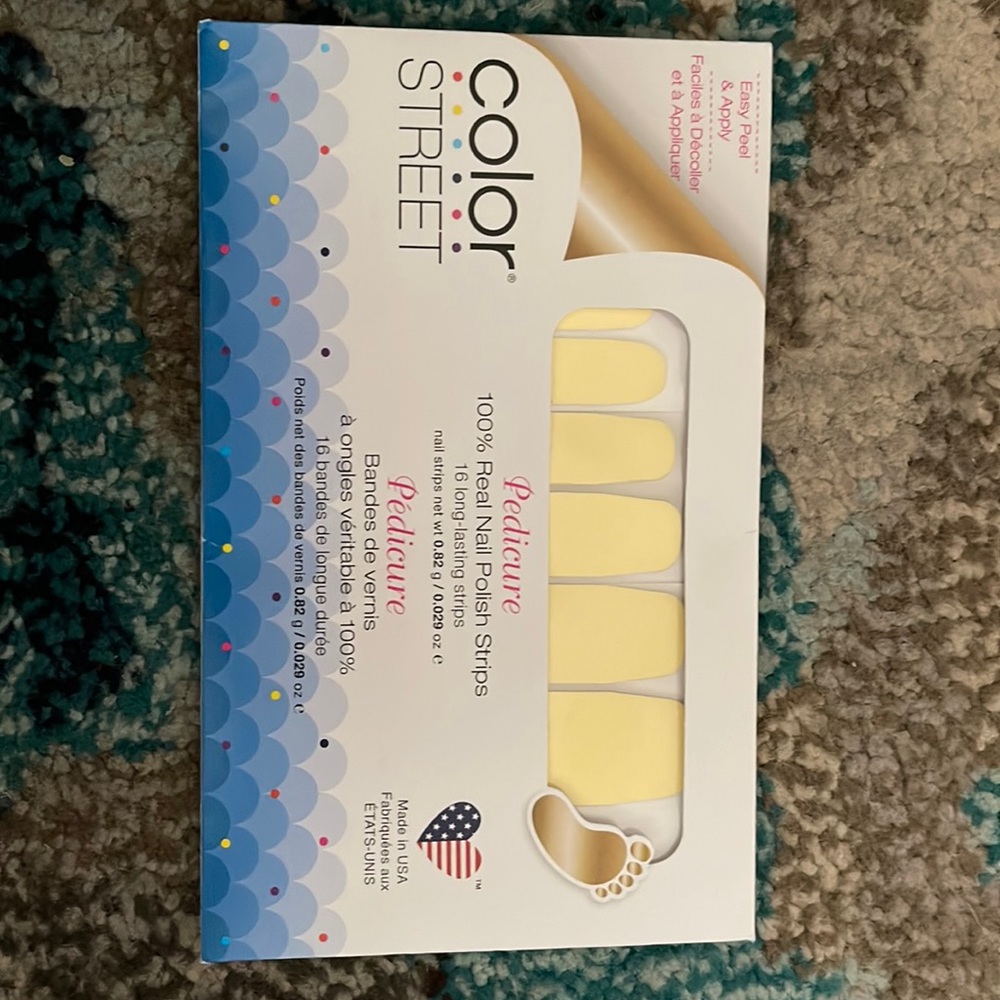 Color Street pedicure set